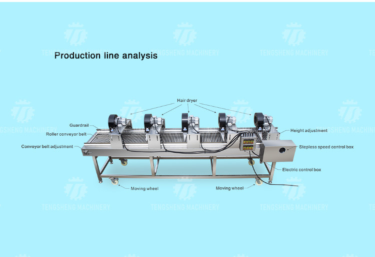 380V Normal Temperature Air Drain Air Dryer Bagged Food Dehydrating Equipment