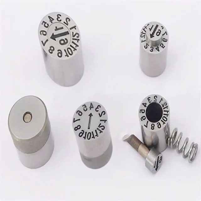 Custom Meusburger Standard Interchangeable Date Inserts for Plastic Moulds