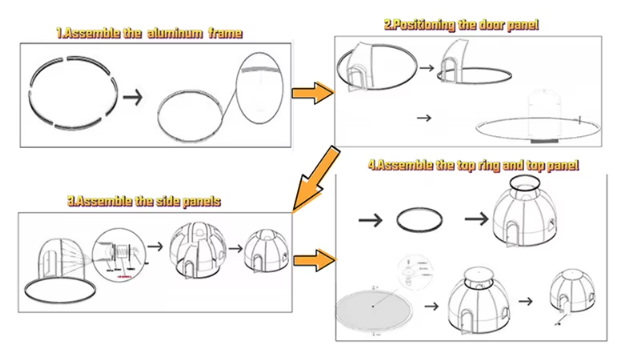 Luxury Bubble Tent Outdoor Glamping Pod Party Dome Tent Clear PC Resort House For Sale
