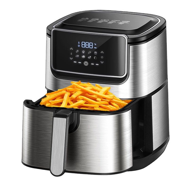 Home Appliance Healthy 12L Medium Capacity Air Fryer Ovens With Touch Screen Display Without Oil