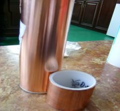 PET Material Conductive Copper Foil Tape Size Customized For LCD Screens