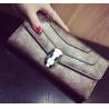 Buy cheap European and American fashion female long section of the leather wallet phone from wholesalers