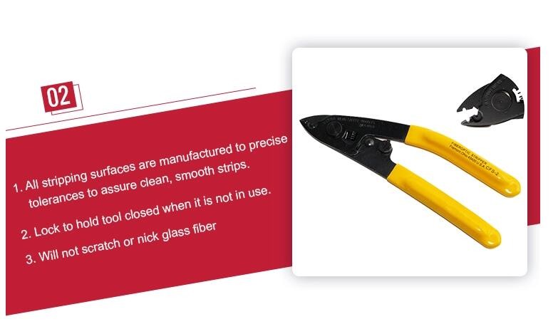 FTTH FTTB FTTX Network CFS-2 Fiber Optic Strippers