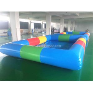 Portable Mobile Inflatable Swimming Pool With Water Roller Toys
