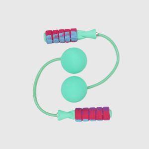 Colorful Anti Slip Adjustable Jump Rope EVA Foam Handles Skipping Rope Ball For