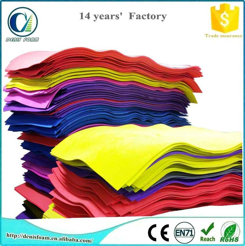 Recyclable Craft Foam Sheets ECO Friendly 1000x2000mm For Costume And DIY