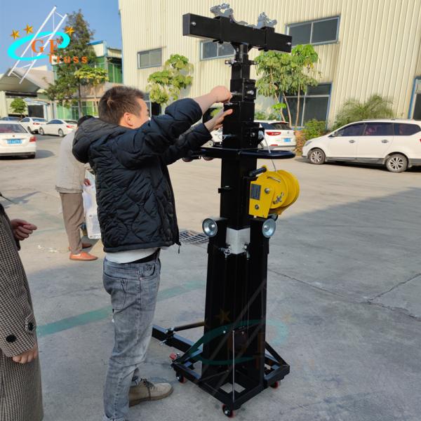 250kg Load Lift Tower Truss System Heavy Duty Crank Stand Hanging Lights