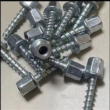 Customized Concrete Screws Coarse Thread Fasteners Yellow/Blue White As Requirement Capacity DIN Standard