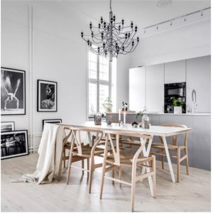 E14 Plated Chrome Branch Pendant Light Hardware Plating