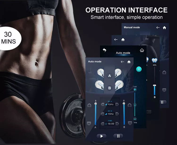 Neo Rf Slimming Beauty Machine Portable Electromagnetic Pulse Wave Telsasculpt Ems Muscle Trainging