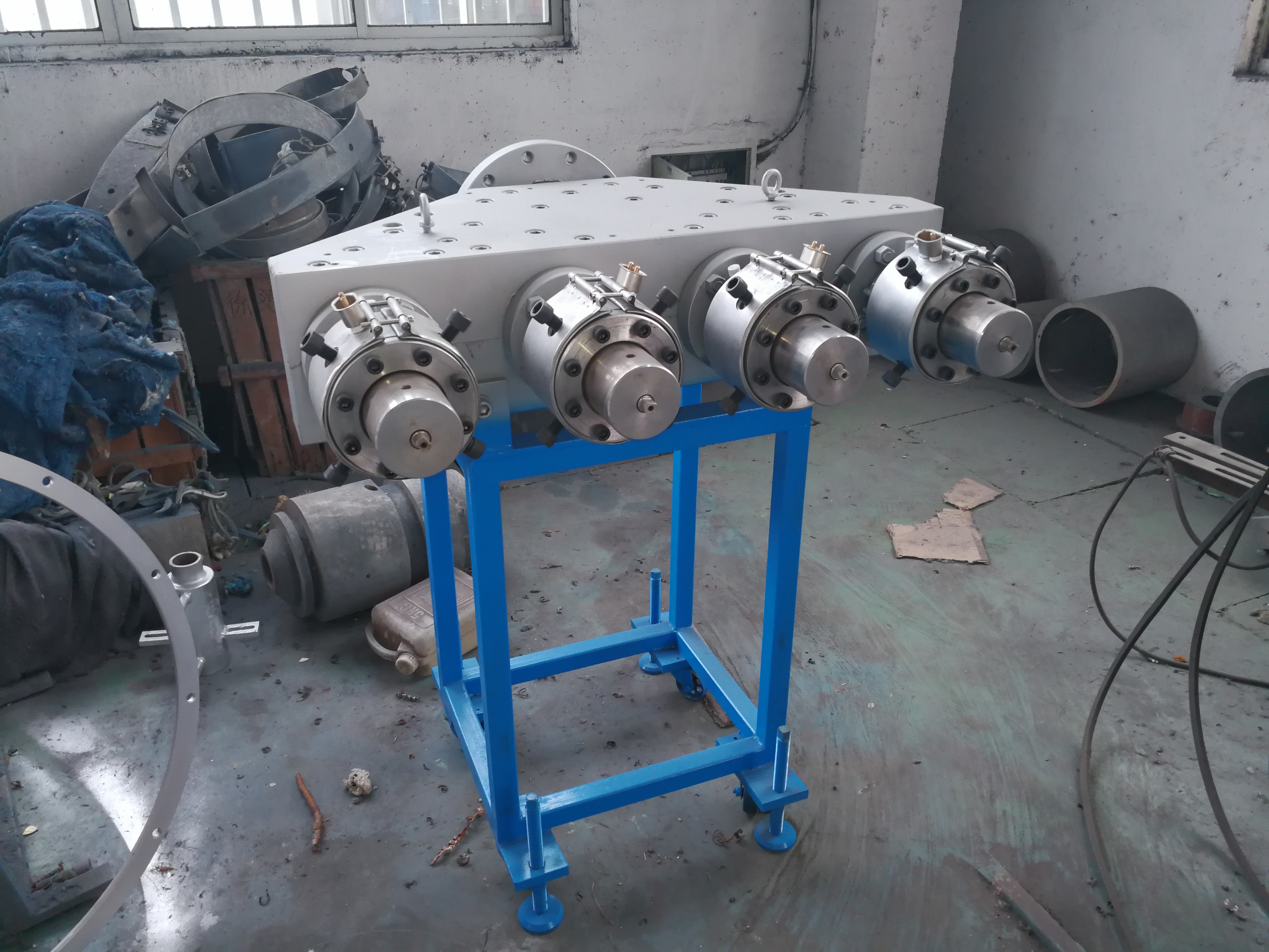 Professional Multi PVC Pipe Extrusion Line 37KW Motor Power High Wear Resistant