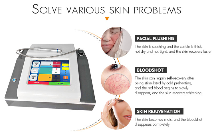 980nm Diode Laser Vascular Removal Machine Air Cooling 5HZ