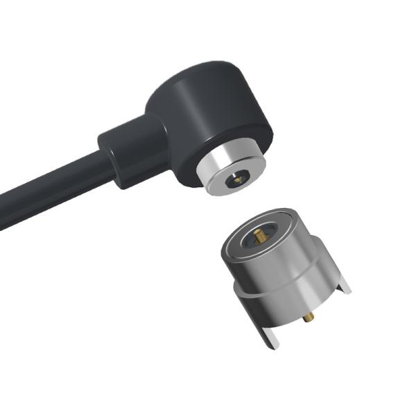 1A Magnetic Cable Connector USB Charging Round Magnetic Charging Cable For