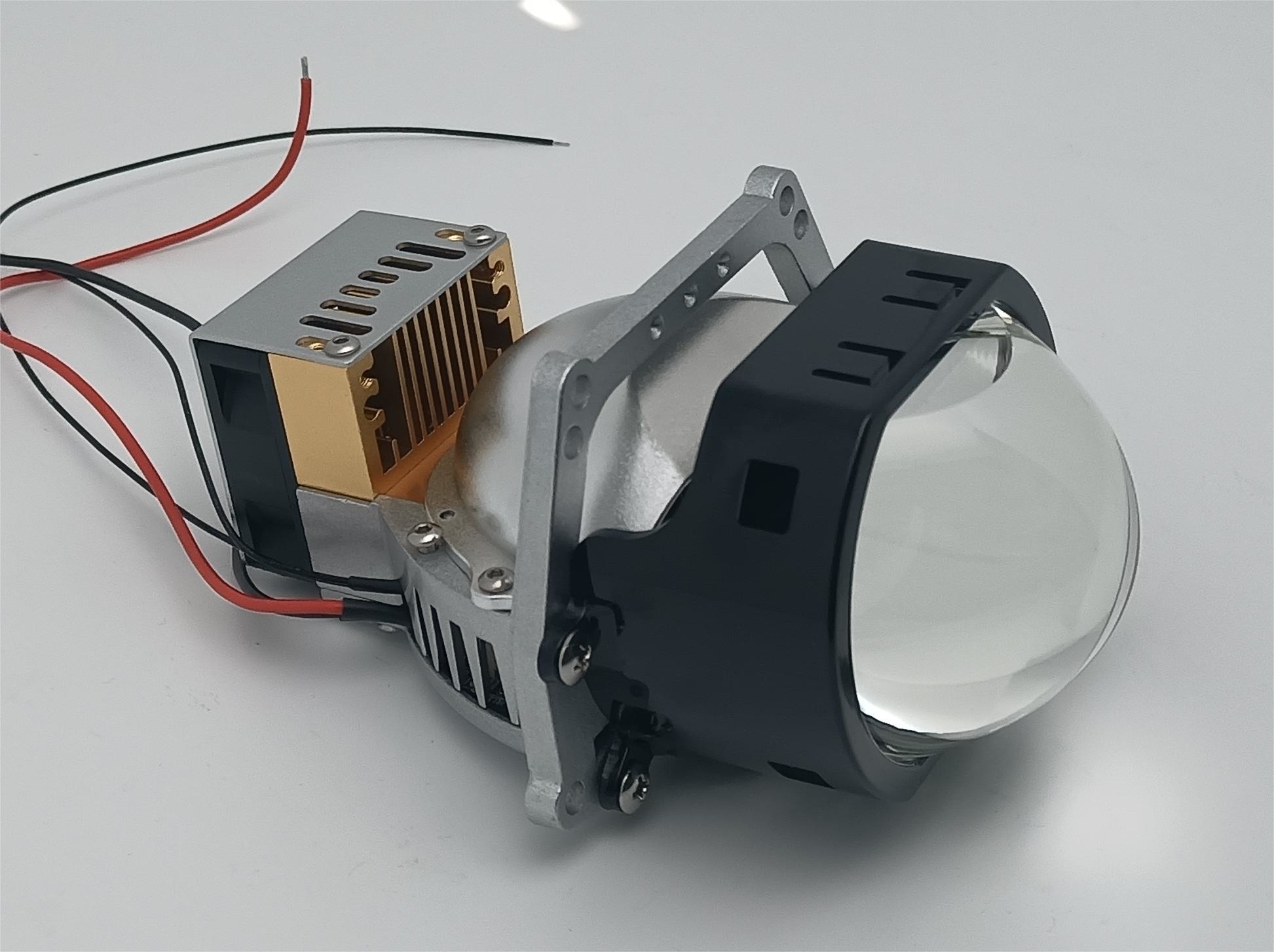 CYMAUTO High-power T17-1 Square 3INCH Bixenon Projector Lens 68W/78W