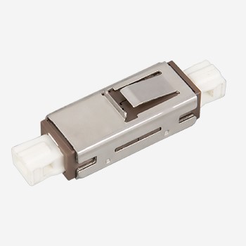 4 Simplex SC Subscriber Connector , Blue Fiber Optic Adaptor For Telecommunication