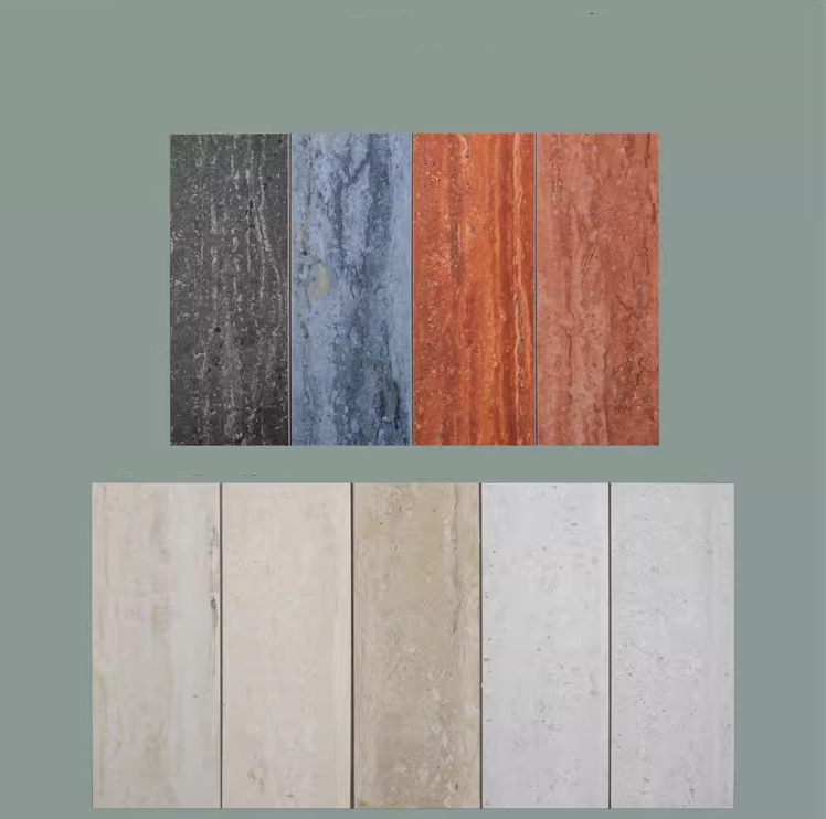 Wall Tiles for Pool Area Smooth Matte Travertine Mosaic Bathroom Porcelain Floor Tiles