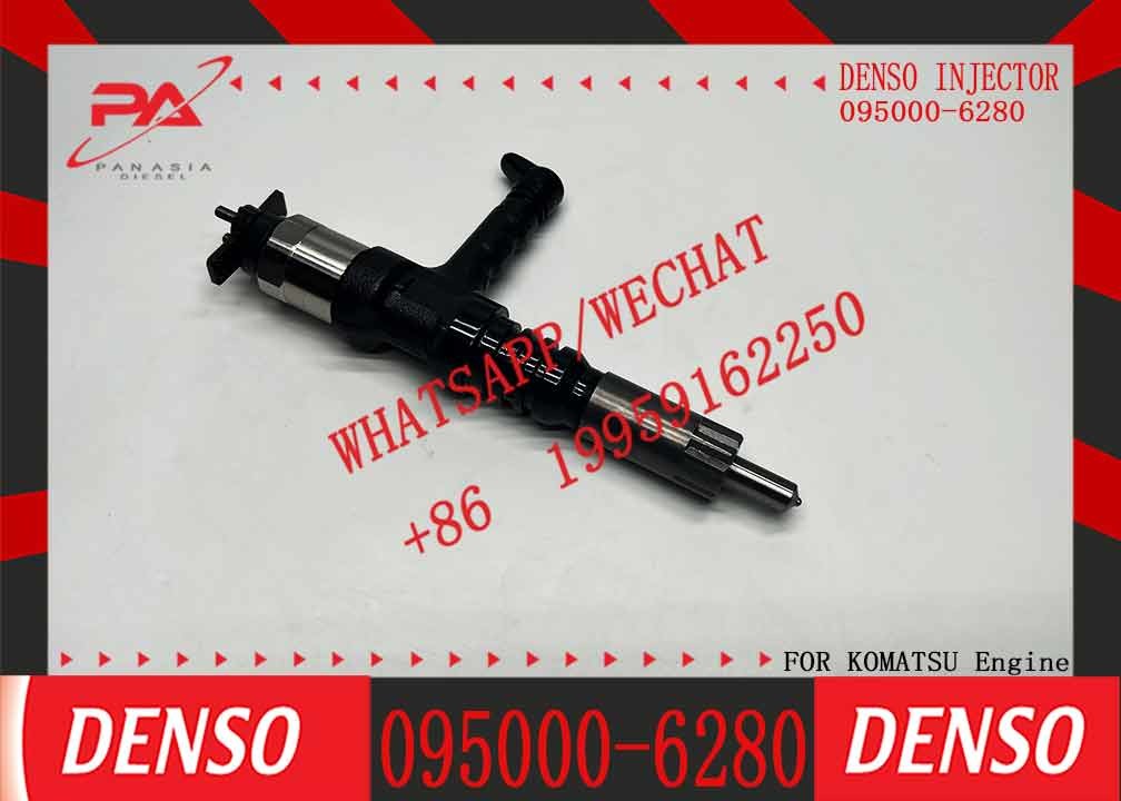 6219-11-3100 095000-6280 Fuel Injector Common Rail Injector for PC800-8 PC650-8 SAA6D140E-5 6D140 6120 for Best Price