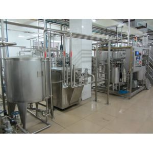  0.5-2T/H Pasteurized Milk Processing Line Customized Machine Durable Material SUS304/316 Manufactures