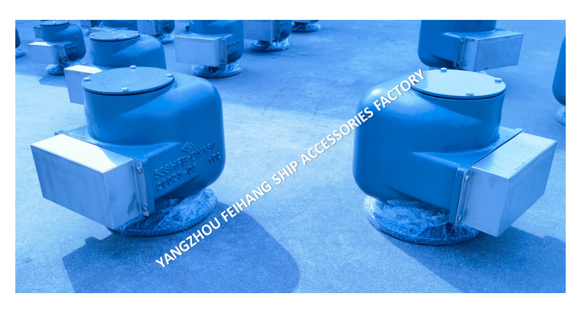 533hfb-150 Air Pipe Head （With Fire Net）For Water Tank Float Type Flange Connection
