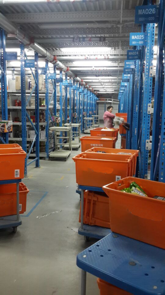 Freely Plastic Moving Box Containers Crate Soda Stackable Plastic Crate 23.6x15.7x11.8 Inch