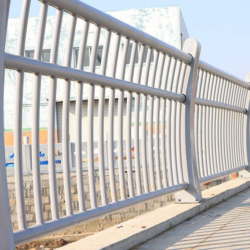 Anti Collision Stainless Steel Guardrail 304 201 River Municipal Tubular Stair Railing