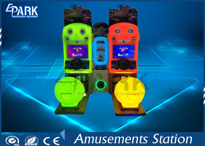 English Version Kids Racing Game Machine Coin Operated Racing Simulator