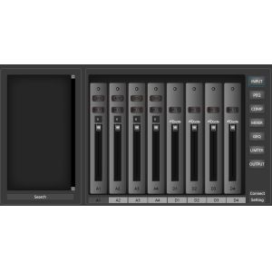 4CH Dante Audio DSP DC 12V Dual Power Supply Dante Audio Interface