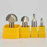 Arden High Precision CNC Wood Cutting Planer Solid Carbide Round Bottom End Mill