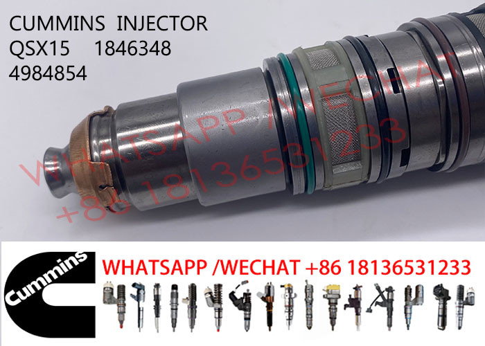 1846348 Common Rail QSK15 Diesel Engine Fuel Injector 3766446 2030519 2488244 2036181 4061851