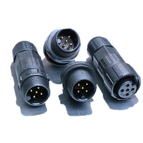ISO9001/CE/ROHS Certified Solder Wire Harness for Waterproof Straight Plug Power Cable