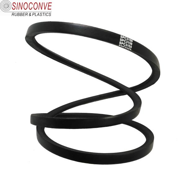 Polyester Cord Reinforced Standard Vee Belt for Industrial Transmission