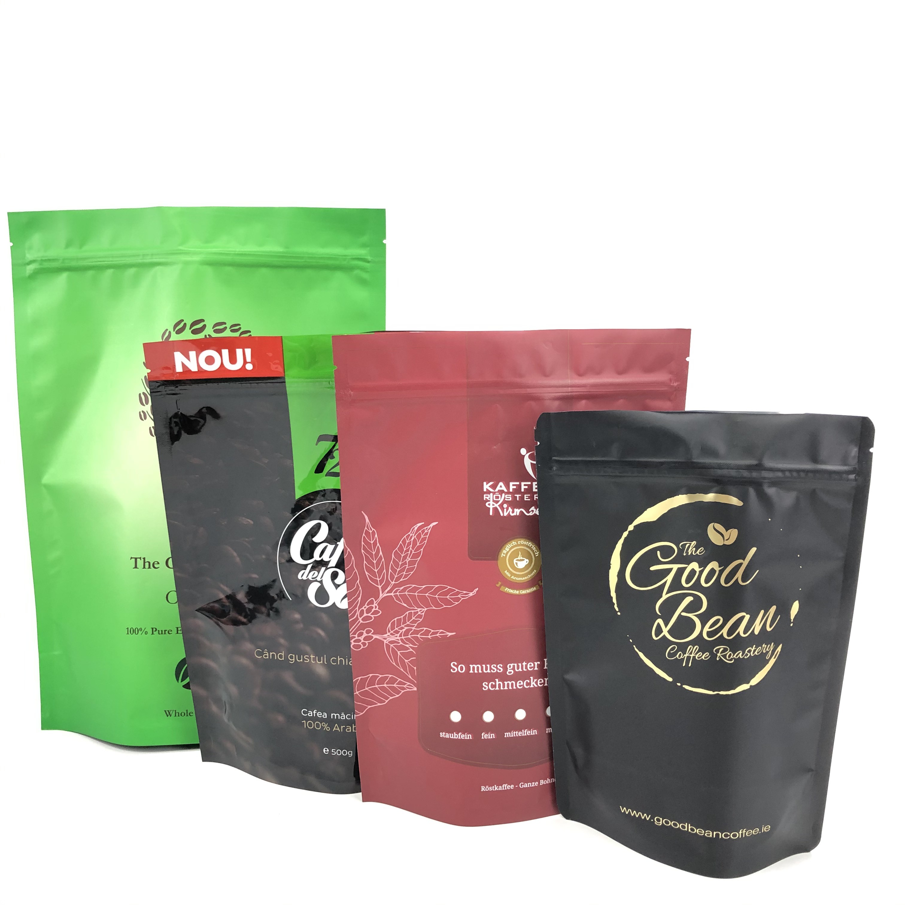 100g/200g/500g/1kg Factory price tea packaging kraft paper bag for coffee bags materials luxury