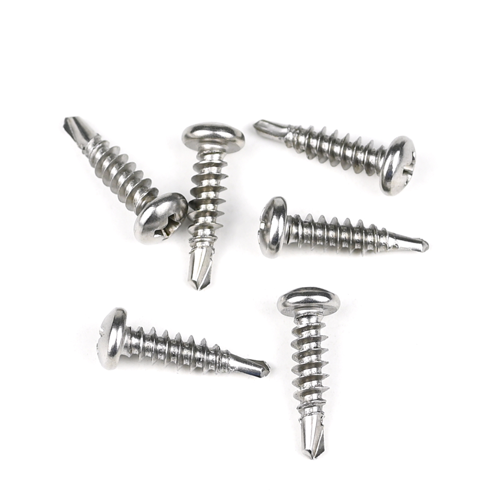 Good Source of Materials Phillips Drive M4.6x19mm Stainless Steel Self Tapping Screws