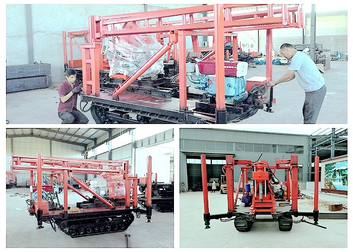 ST 30 Meters OEM Core Drill Rig Geological Exploration Machine