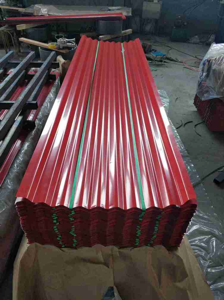 Wear Resistant 17mm Corrugated Metal Sheets 76mm Corrugated Steel Panels