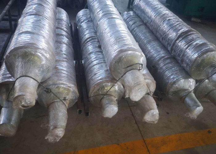 Tungsten Carbide Fluted Roller , Single Facer Machine Corrugated Sheet Roller