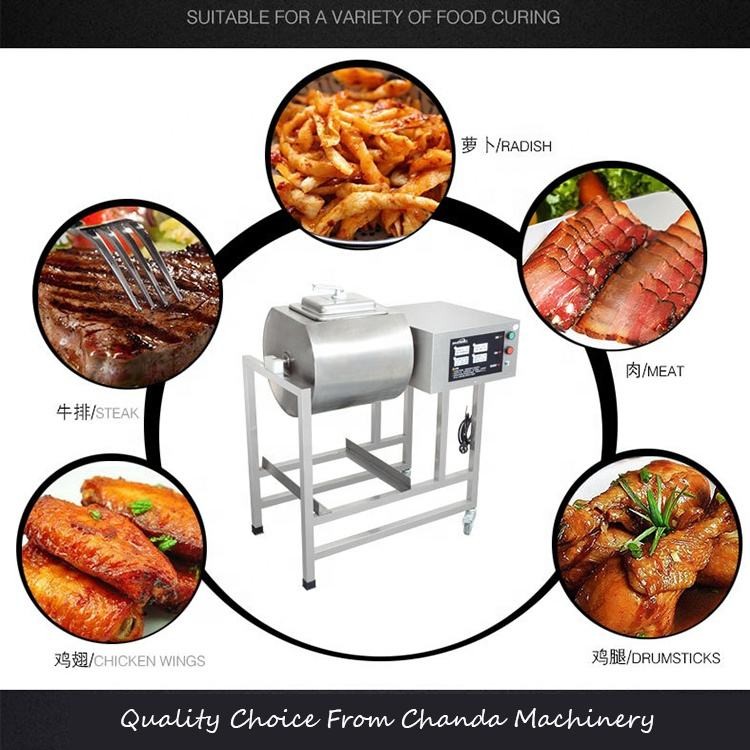 Pump Meat Processing Machine Vacuum Tumbler Chicken Marinating Machine
