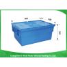 Buy cheap Stardard Blue Large Plastic Storage Containers , Space Saving Plastic Bin from wholesalers