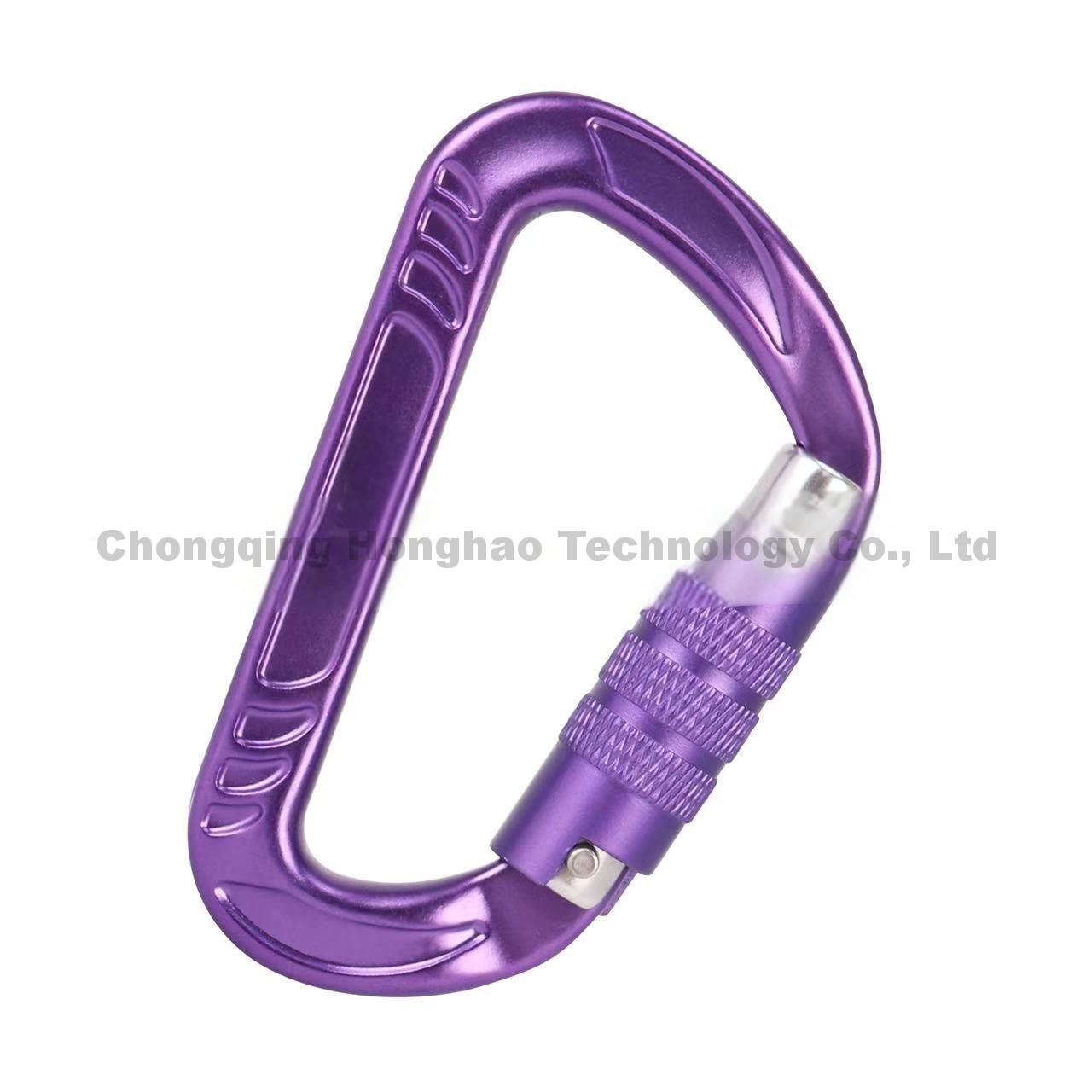 Galvanized Finish TripleLock D Shape Climbing Gear for Safe and Confident Descending
