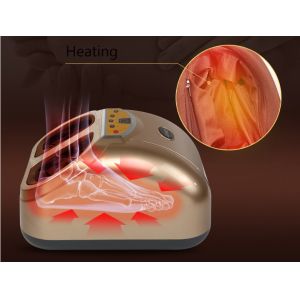 Enjoyable Family Using Shiatsu Foot Massager With Convenient LCD Screen