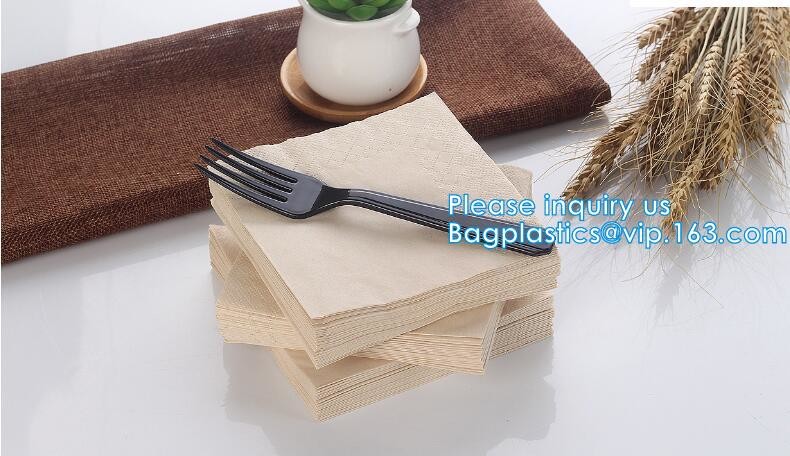25pcs per pack 3ply Paper Napkins Rose Gold Foil Dots Designs Perfect for Birthday baby shower tableware decorations