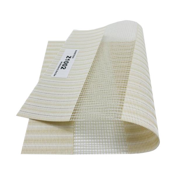 Double Layer Fire Proof 5% Openness Roller Blinds Shades Electric Motorized