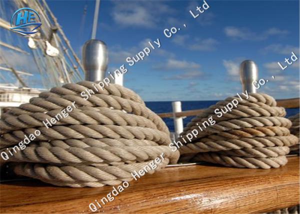 High Strength Marine Mooring Rope Powerful Marine Towing 12 Strand 6 - 160mm