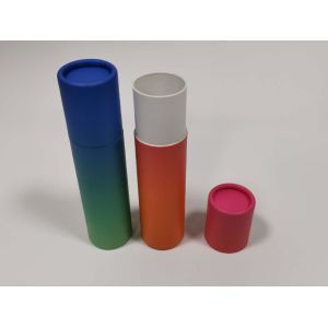 China Recyclable Matt Lamination CMYK Pantone Kraft Paper Tubes on sale
