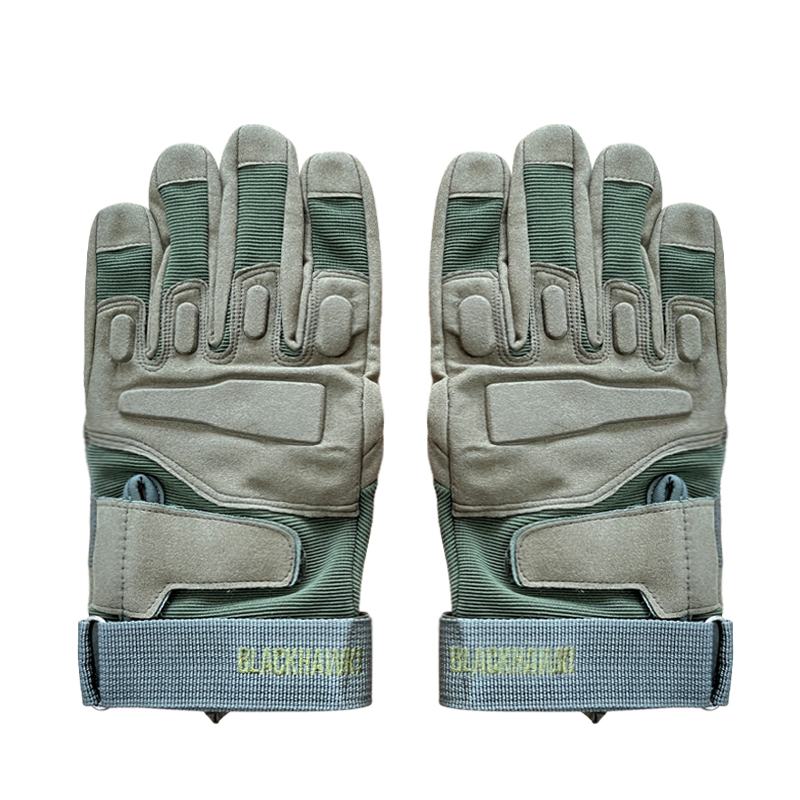 Maximum Protection Guaranteed Half and Full Fingers Gloves with Hard-Knuckle Design
