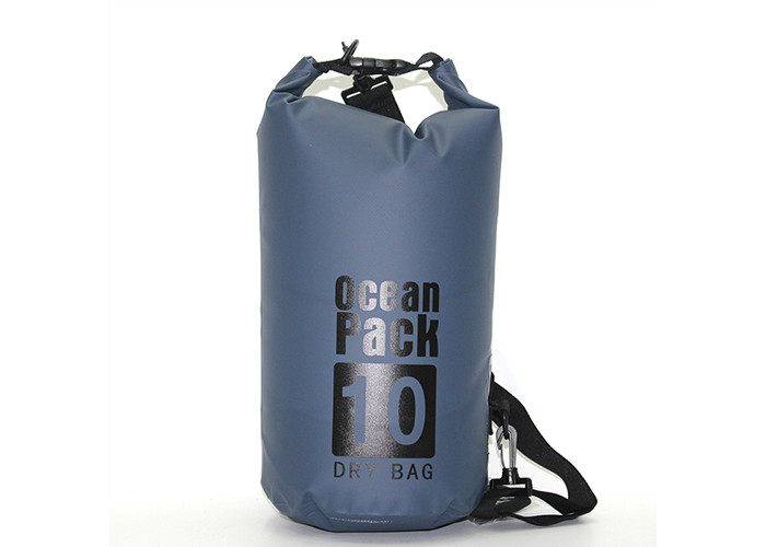 Roll Top 10 Liter Dry Bag Backpack Small Waterproof For Camping