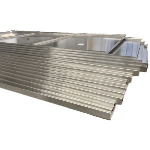  Construction Site Erosion Resistant Normal Panel Flat Panel Type Aluminium Veneer Fluorocarbon Coated Anti Static Exterior Wall Installation Manufactures