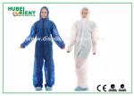 Breathable Non Woven Microporous Fabric Disposable Coveralls Manufactures