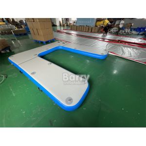 OEM ODM Drop Stitch DWF Material Inflatable Platform For Water Inflatable Swim