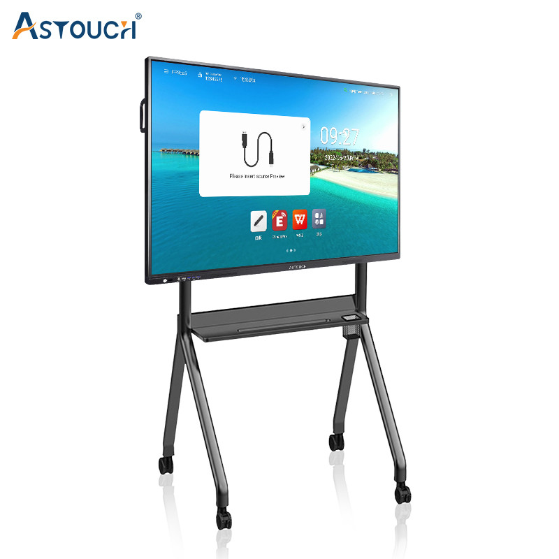  Fast Response Touch Screen Interactive Whiteboard Android 13 OS Manufactures